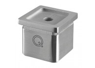Buisadapter, Square Line, buis 40x40x2 mm