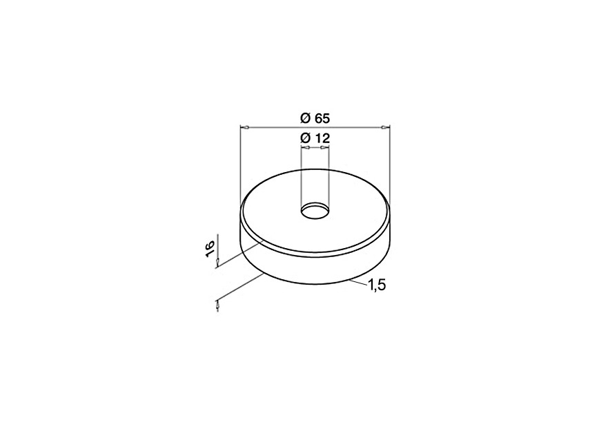 100519~~Q-RAILING INOX 304 10.0519.065.19