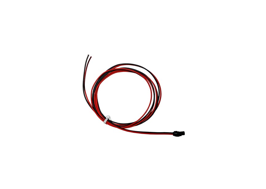Raccord câbl  LED,48V,IP68,Female connex,câble noir et rouge